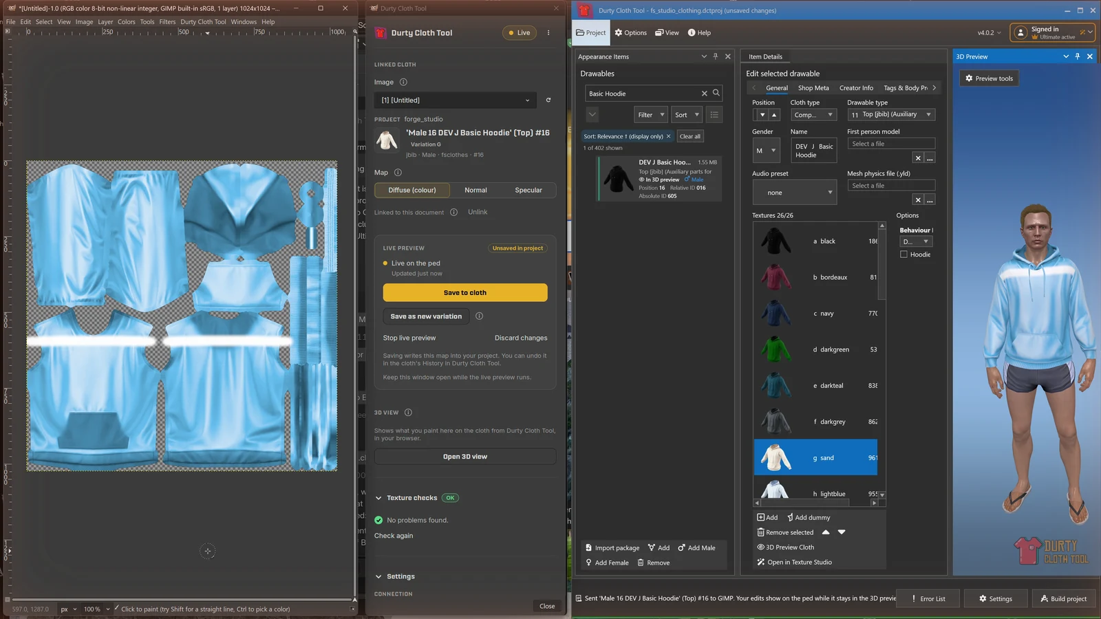 Plugin Creator Link per GIMP