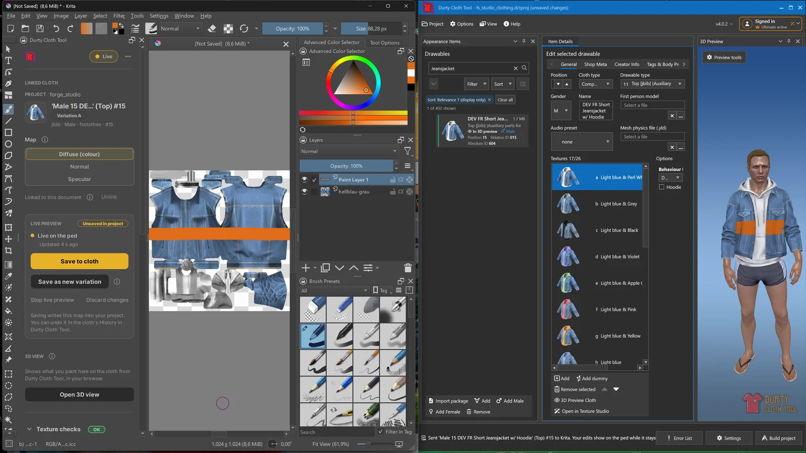 Plugin Creator Link per Krita